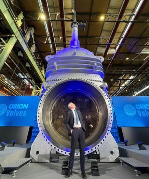 Auma attuatore elettrico Wedge gate valve Orion valvola da record