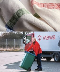  Mewa servizi tessili sistema panni per pulizia riutilizzabili economia circolare