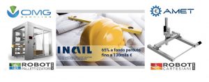 Amet OMG bando Inail robot movimentazione carichi luoghi di lavoro
