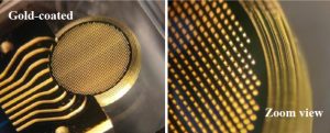 SolidManufacturing microfabbricazione additiva BMF gold coated