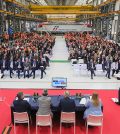 Alstom industria ferroviaria 120 sito Vado Ligure celebrazioni