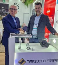 Marzocchi Pompe stand Feimec Brasile pompe motori a ingranaggi