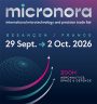 Micronora Salone internazionale delle microtecniche Francia 29 settembre 2026