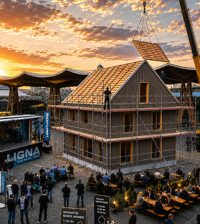 Ligna.27 edilizia in legno sostenibile Ligna.Builds Hannover